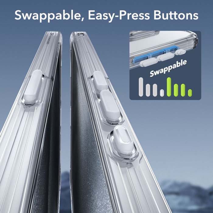 Etui ESR CLASSIC PRO SET HALOLOCK MAGSAFE IPHONE 15 PRO CLEAR