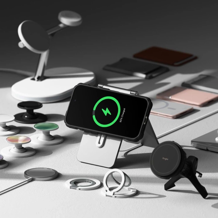 ETUI RINGKE RUGGED GEAR MAGNETIC MAGSAFE IPHONE 16 PRO MAX BLACK