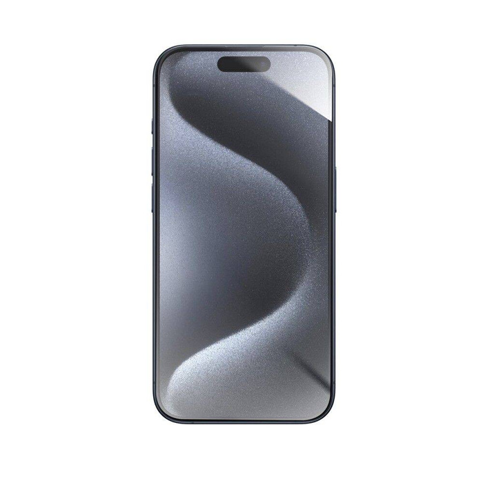Szkło hybrydowe do iPhone 15 PRO Forcell Flexible 5D czarne