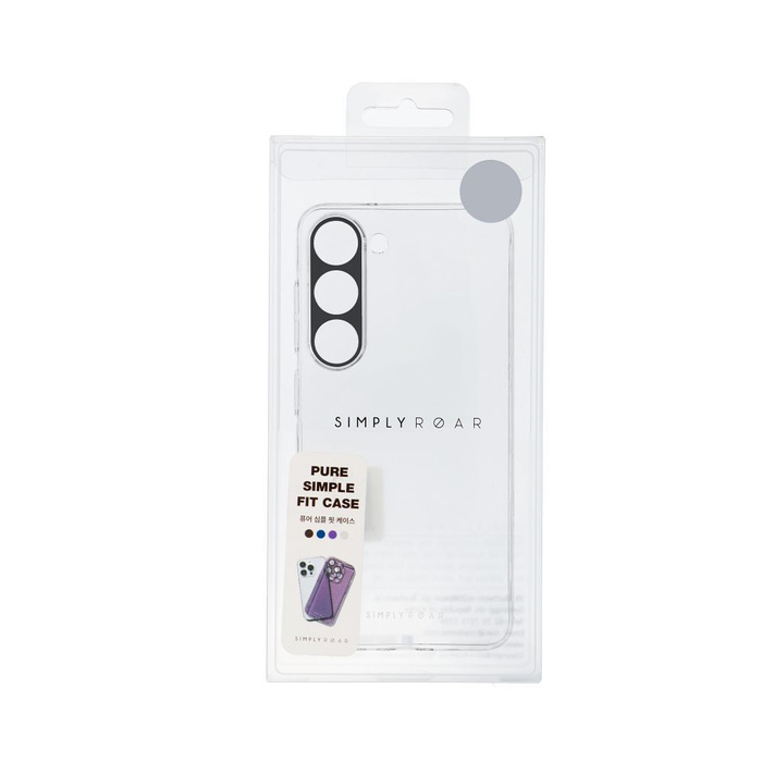 Futerał Roar Pure Simple Fit Case - do Samsung Galaxy S24 Transparent