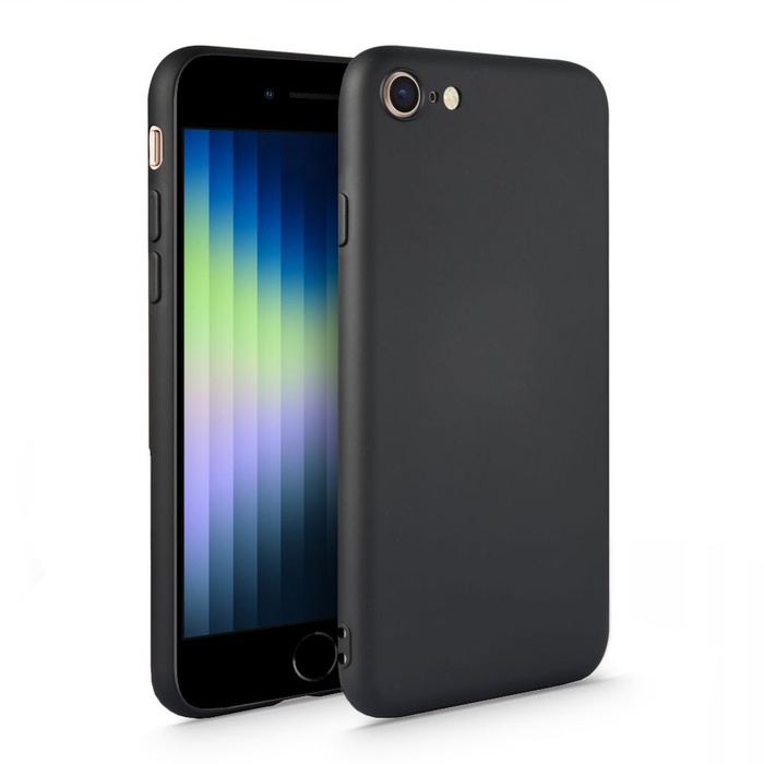 Etui TECH-PROTECT Icon Apple iPhone 7/8/9 Black Czarne Case