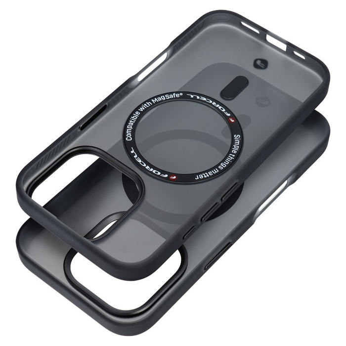 Etui na Samsung S25 ULTRA Forcell F-Protect Levels Dual Layer 4D technology zgodny z MagSafe Military Drop-Test black camo