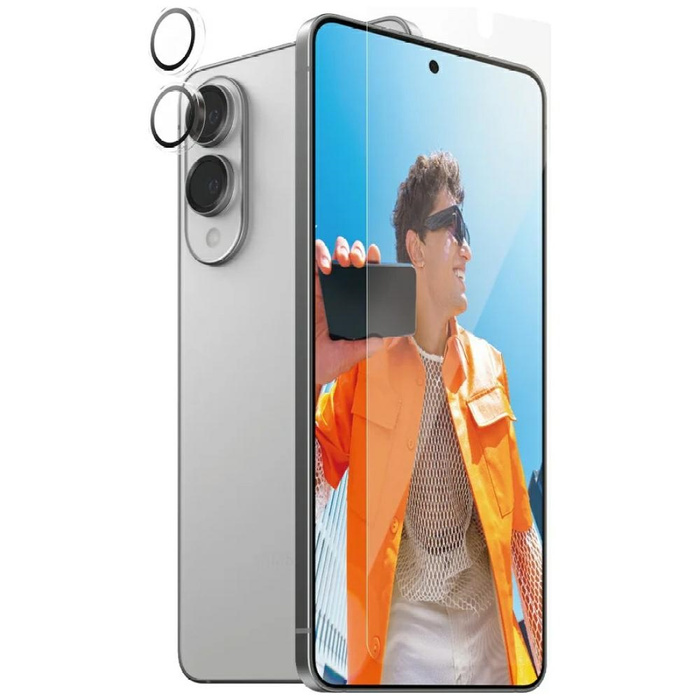 Zestaw ochronny PanzerGlass Hoops+UWF    2w1 Szkło+Lens do Samsung Galaxy S25 Edge