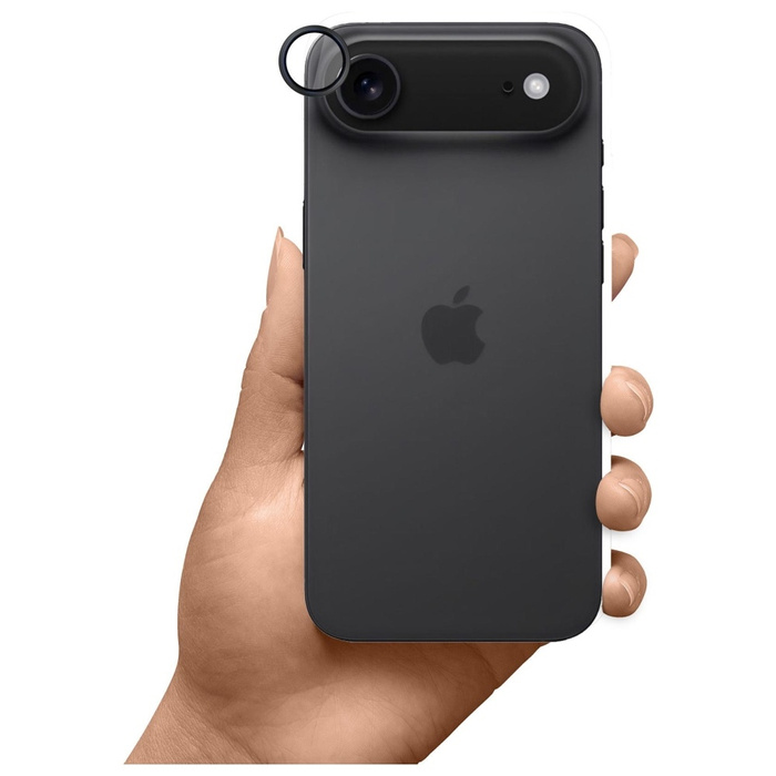 Ochrona na obiektyw aparatu 3MK iPhone 17 Air HARDY Lens Protection Pro Czarny