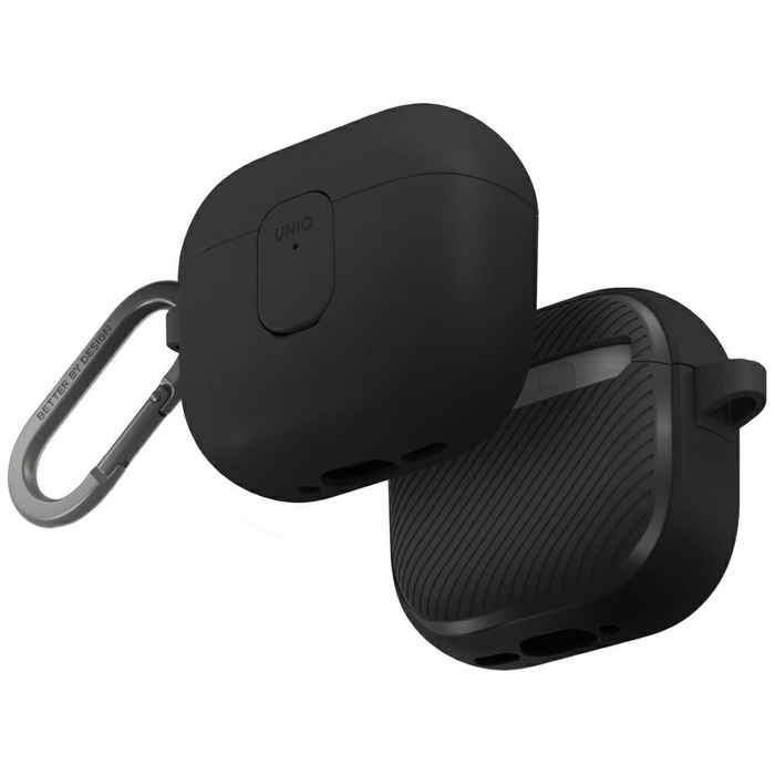 Etui UNIQ AirPods 4 Clyde Lock Case Czarny