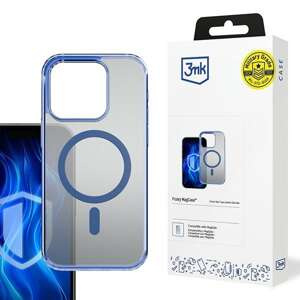 Etui 3MK Frosty MagCase iPhone 16 Pro niebieski/blue