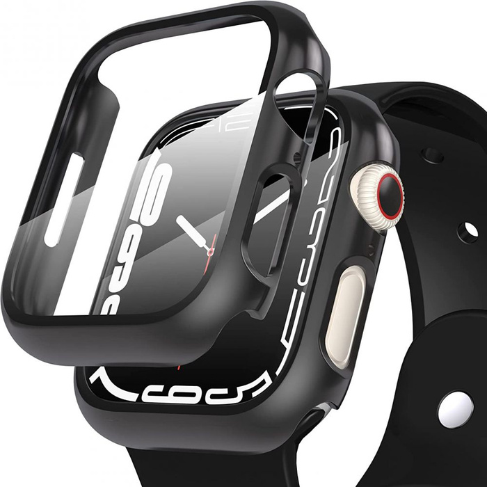 Etui TECH-PROTECT Apple Watch 7 (45 MM) Defense360 Black Case