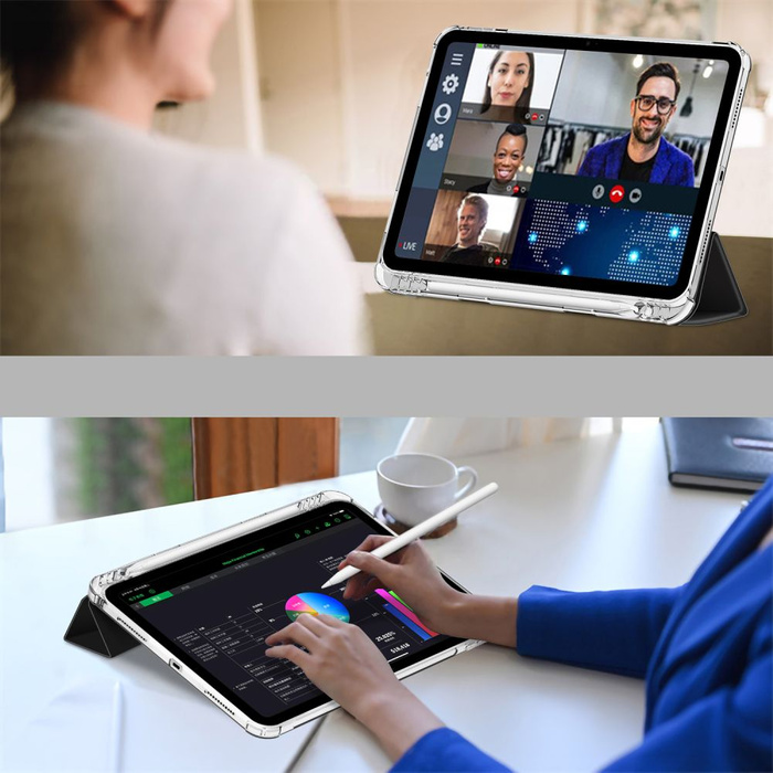 Etui Tech-protect Sc Pen Hybrid Ipad Air 4 2020 / 5 2022 Black