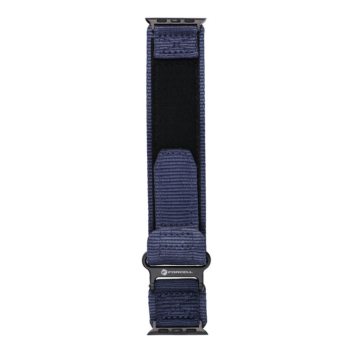 Pasek do Apple Watch Forcell F-Design FA05 rzep nylon 38 / 40 / 41 mm niebieski