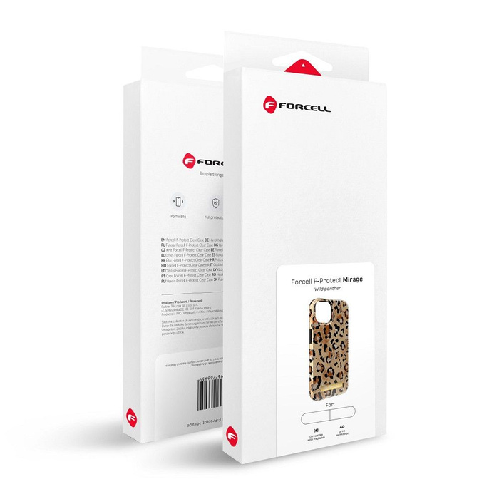 FORCELL F-PROTECT Mirage futerał kompatybilny z MagSafe do IPHONE 14 Pro wild panther