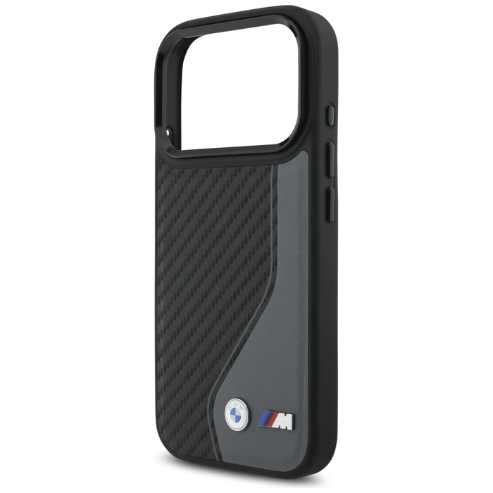 Etui BMW M Carbon Logo MagSafe do iPhone 17 Pro antracyt
