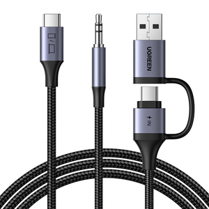 Karta dźwiękowa Ugreen CM772, USB-C do 3.5mm + USB-C/A