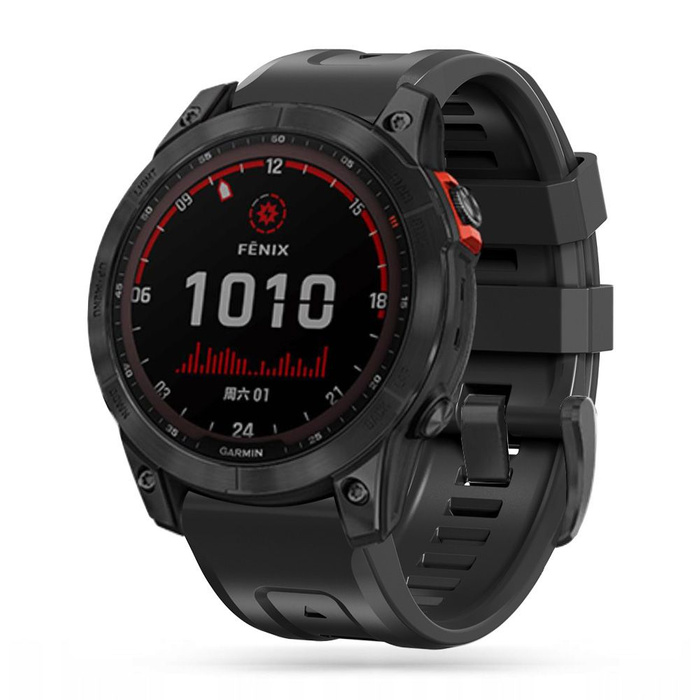 PASEK TECH-PROTECT ICONBAND GARMIN FENIX 3 / 5X / 3HR / 5X PLUS / 6X / 6X PRO / 7X BLACK