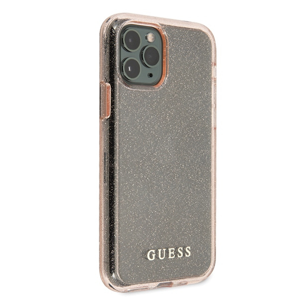 Etui GUESS Apple iPhone 11 Pro Glitter Różowy Case