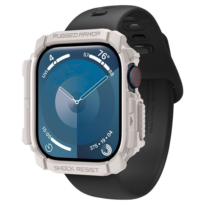 ETUI SPIGEN RUGGED ARMOR APPLE WATCH 10 (46 MM) DUNE BEIGE