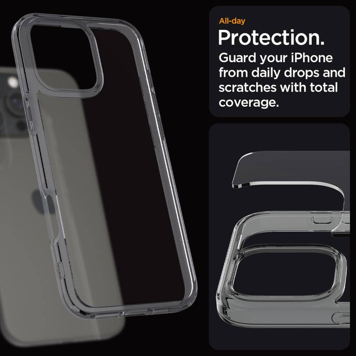 ETUI SPIGEN ULTRA HYBRID IPHONE 16 PRO MAX SPACE CRYSTAL