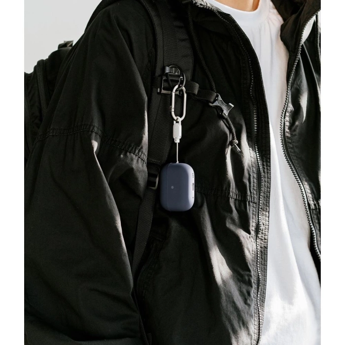 Etui Ringke Silicone Apple Airpods Pro 1 / 2 Midnight Blue Case