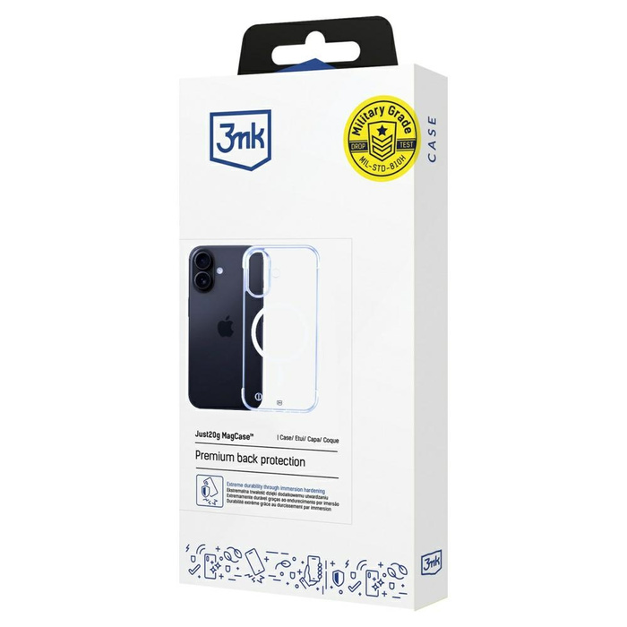 Etui 3MK Just20g MagCase do iPhone 16
