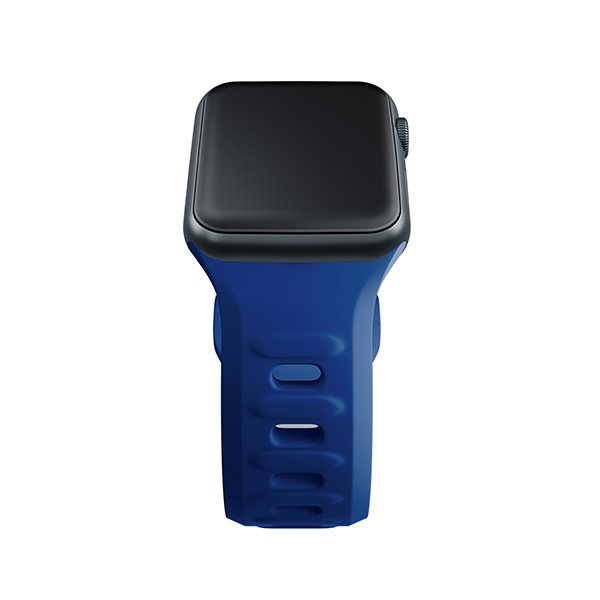3MK Silicone Watch Strap Niebieski/Blue dla Apple Watch 38/40/41mm