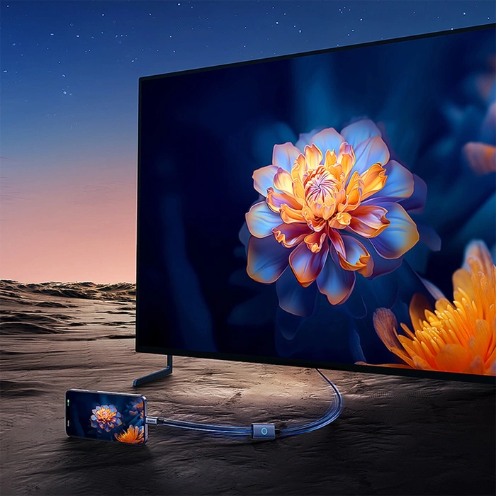 Adapter USB-C - DP Baseus 8K 1,5m (czarny)