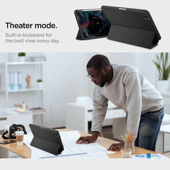 ETUI SPIGEN URBAN FIT IPAD PRO 11 5 / 2024 BLACK