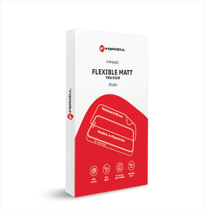 Folia do cięcia do plotera Forcell F-Protect Flexible MATT 196 x 125 mm 25 sztuk
