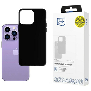 3MK Matt Case iPhone 14 Pro 6,1" czarny/ black