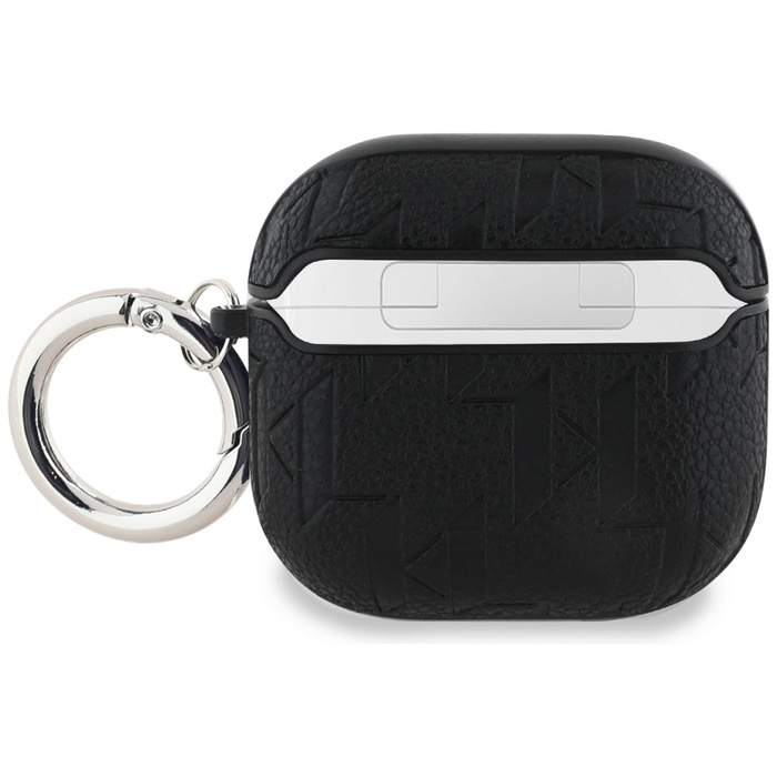 Etui Karl Lagerfeld Monogram Choupette    Head do AirPods 4 czarny