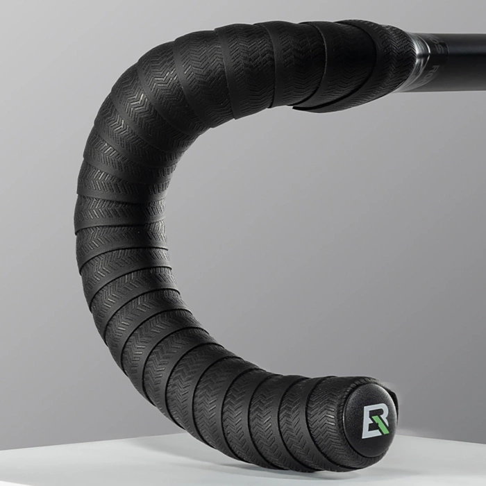 Owijka Rockbros na kierownicę silikonowa perforowana - pomarańczowa