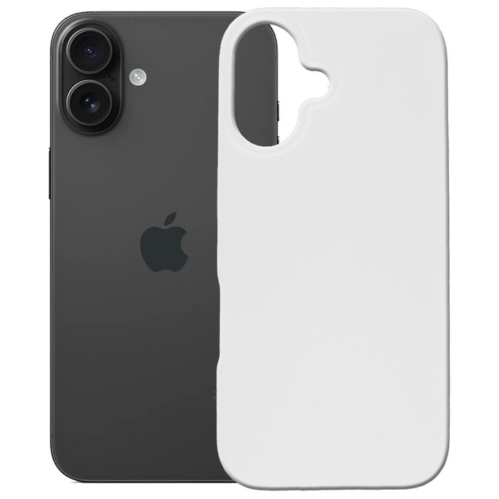 Etui 3MK Hardy MagSilicone do Apple      iPhone 16 biały