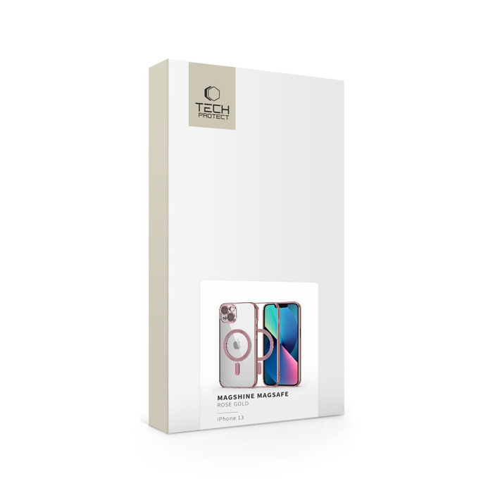 Etui Tech-protect Magshine Magsafe iPhone 13 Rose Gold Case