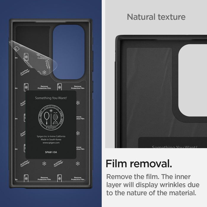 Etui Spigen Cryo Armor Galaxy S23 Ultra Matte Black