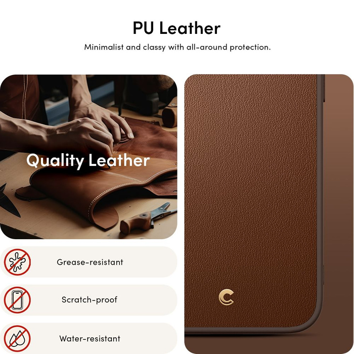 Etui iPhone 15 Pro Max Spigen Cyrill Kajuk Mag Magsafe Saddle Brown Case