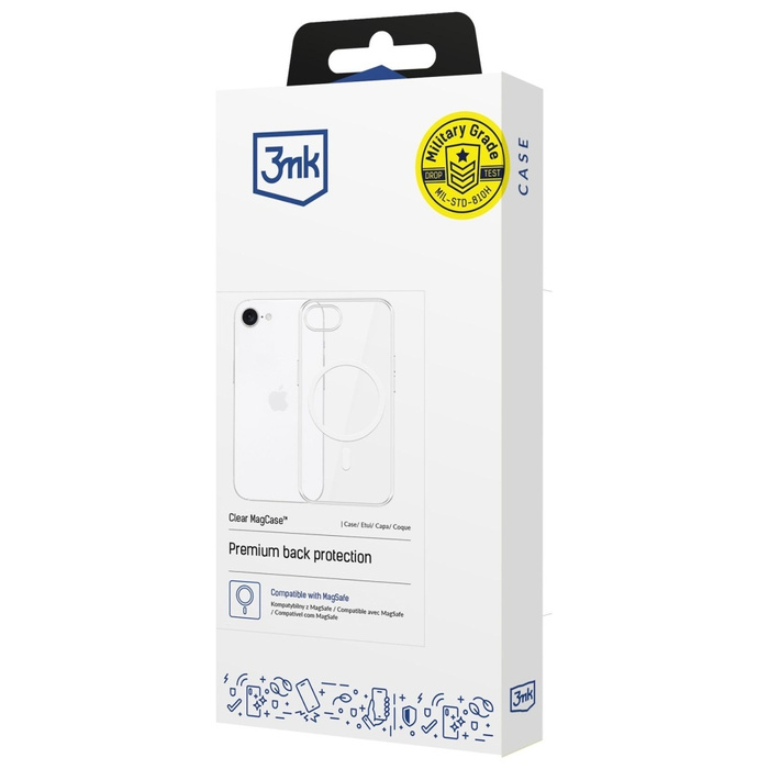 Etui 3MK Clear MagCase do Apple iPhone   16E