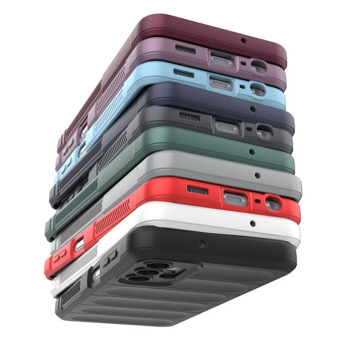 Magic Shield Case etui do Samsung Galaxy A13 5G elastyczny pancerny pokrowiec czarny