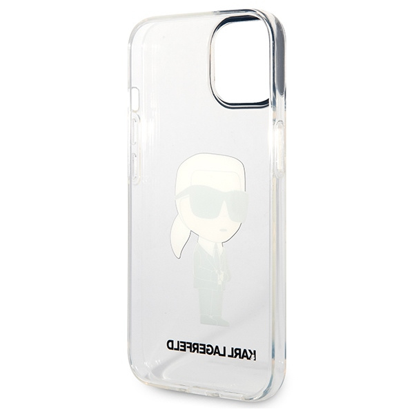 Etui KARL LAGERFELD Apple iPhone 14 Plus IML NFT Ikonik Bezbarwny Hardcase