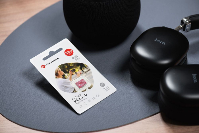 Karta microSD 32GB U3 class 10 Forcell F-Data czerwona