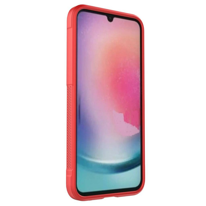 Etui Magic Shield Case etui do Samsung Galaxy A24 4G elastyczny pancerny pokrowiec czerwone Case