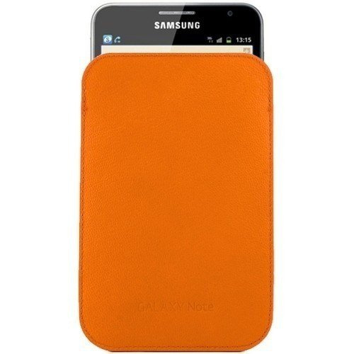 Etui SAMSUNG Galaxy Note N7000 Pouch Cover Pomarańczowy Orange  EFC-1E1LOECSTD