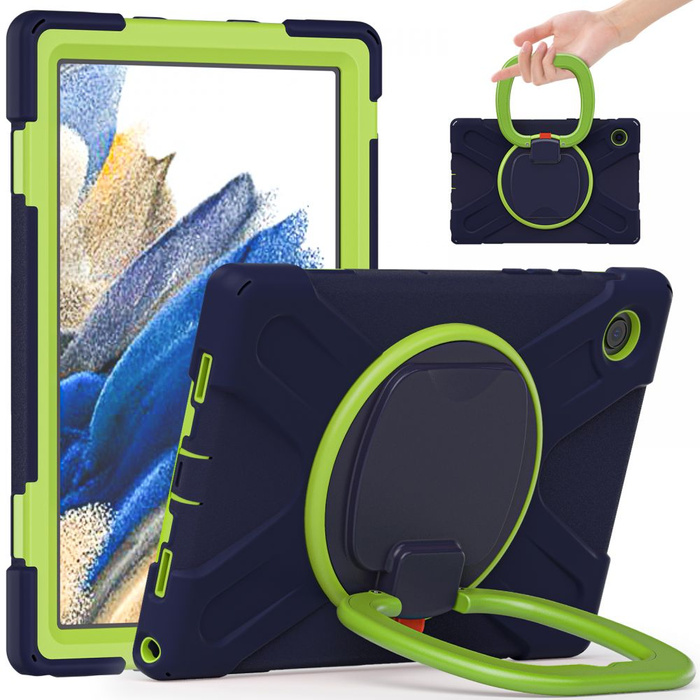 Etui Tech-Protect X-Armor Samsung Galaxy Tab A8 10.5 X200 / X205 Navy/lime