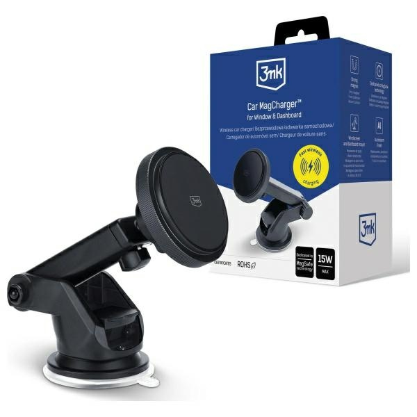 Accessories - 3mk Car MagCharger™ for Wi ndow & Dashboard