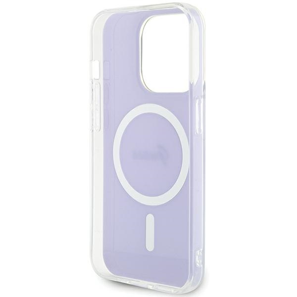 Etui Guess GUHMP15XHITSU iPhone 15 Pro Max 6.7" fioletowy/purple hardcase IML Iridescent MagSafe Case