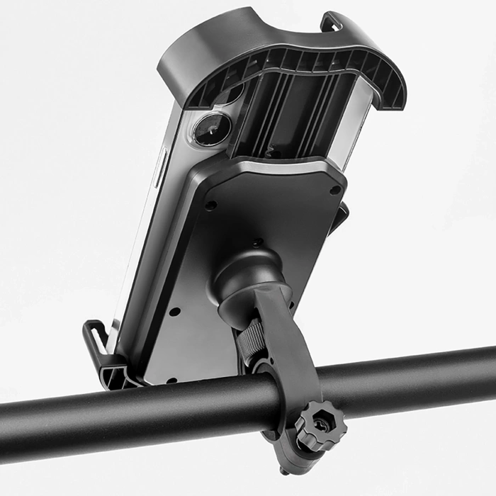 Uchwyt na telefon Rockbros 25210032001 do roweru na kierownicę - czarny