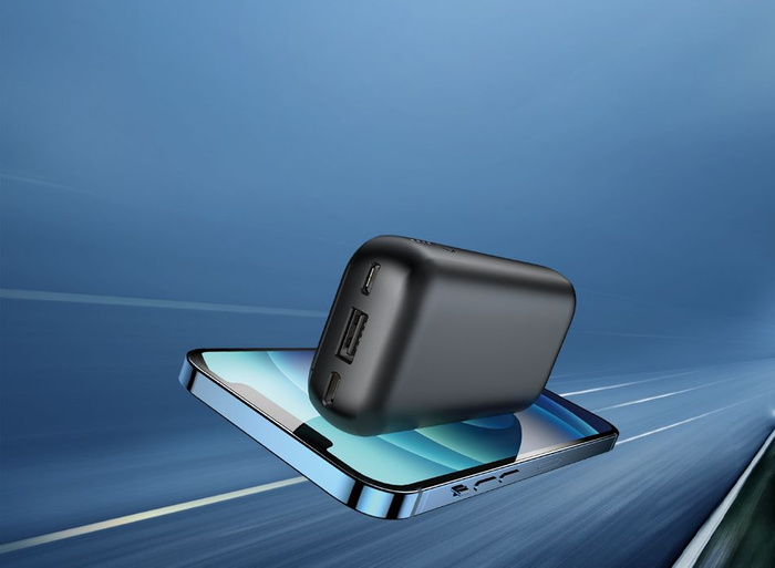 VEGER powerbank 10000 mAh PD QC3.0 3A 20W S10 (W1135) czarny