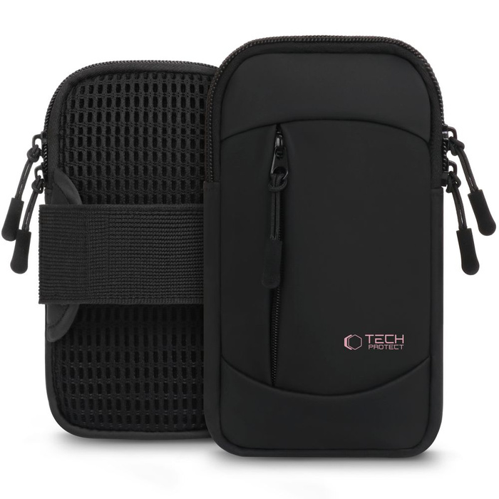 OPASKA NA RAMIĘ TECH-PROTECT M6 UNIWERSALNA SPORT ARMBAND CZARNA