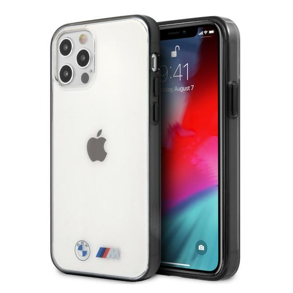 Etui BMW Apple iPhone 12 Pro Max Sandblast Bezbarwny Hardcase