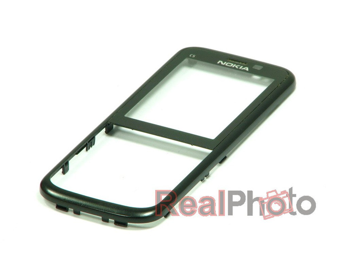 Obudowa NOKIA C5 Oryginał Komplet Grade C Czarna/Srebrna