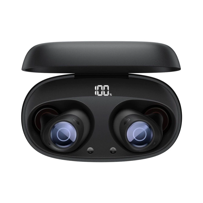 Słuchawki bezprzewodowe BASEUS bluetooth TWS ANC IPX6 MA20 Pro czarne