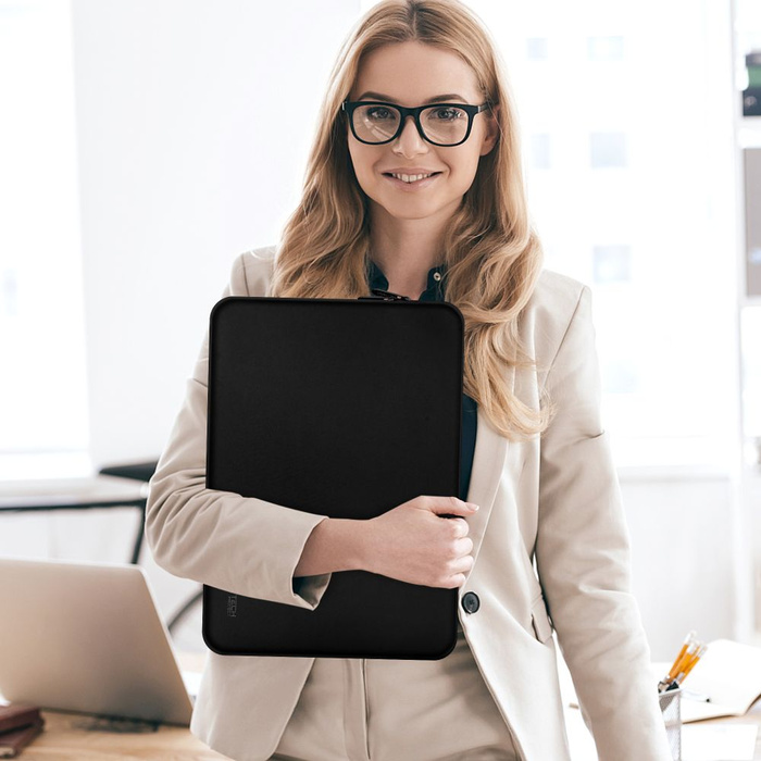 Etui TECH-PROTECT Neopren Laptop 14 Black Czarne Case