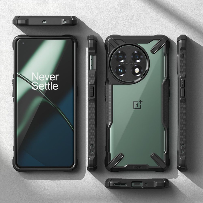 ETUI RINGKE FUSION X ONEPLUS 11 5G BLACK